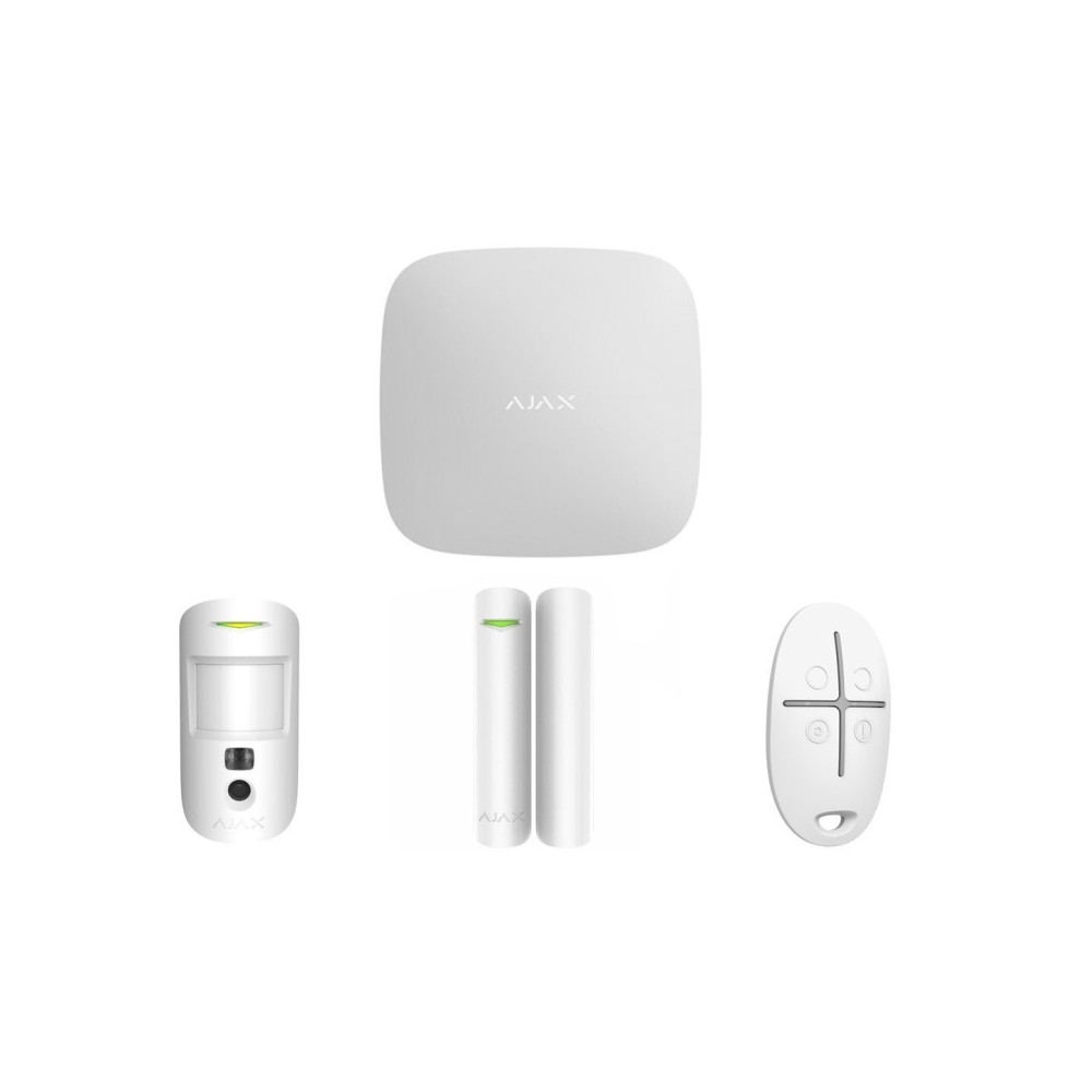StarterKit Cam (White) Belaidis signalizacijos rinkinys AJAX