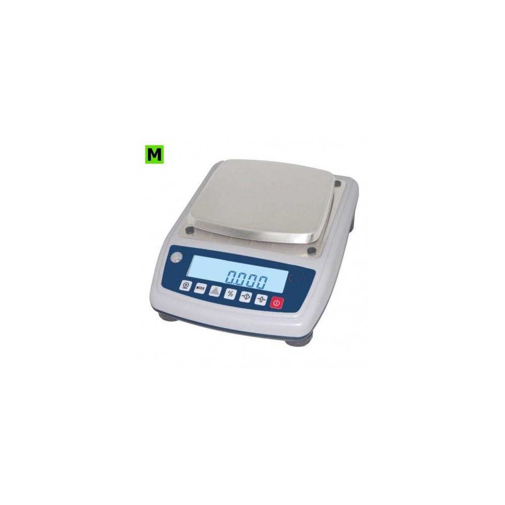 Laboratorinės svarstyklės KB-6000 iki 6000g