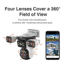 Stebėjimo kamera OKAM-3Lens-XLGB-10X-Wifi