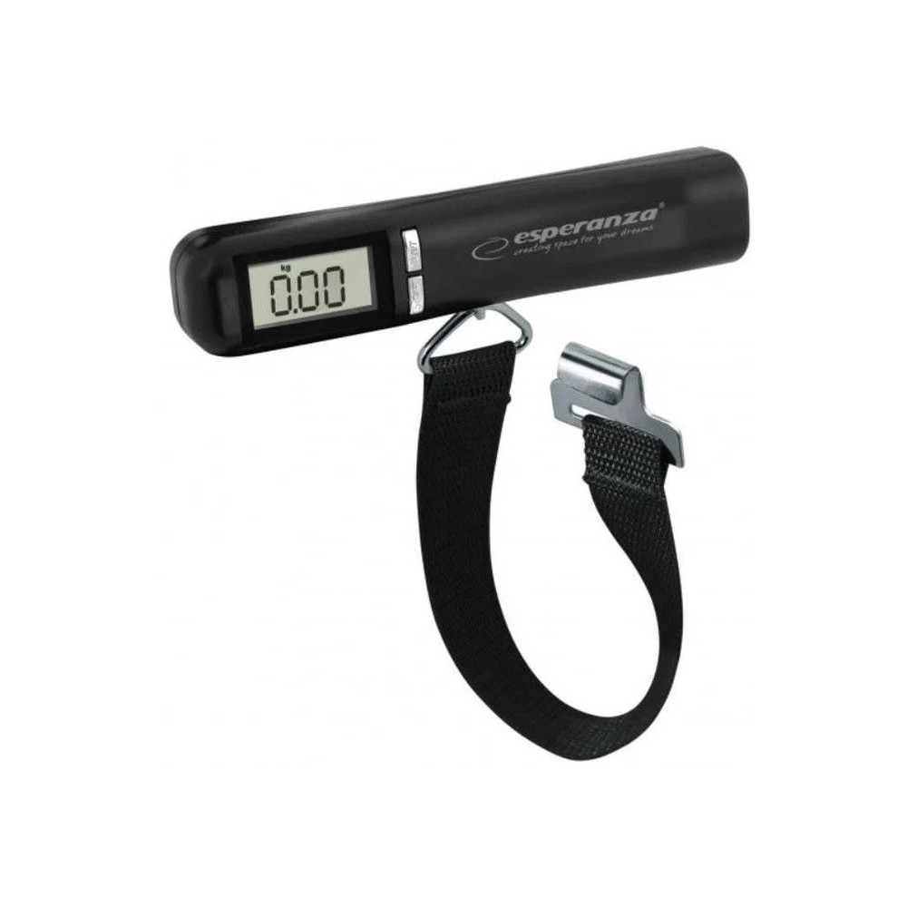 Bagažo svarstyklės Esperanza ETS001, juodos 50kg