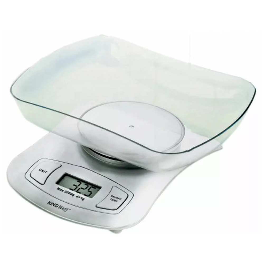 Elektroninės virtuvinės svarstyklės 5kg King Hoff KH 6072