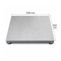 Platforminės svarstyklės B9C-BAS 150x150 cm Lila scale iki 3000kg
