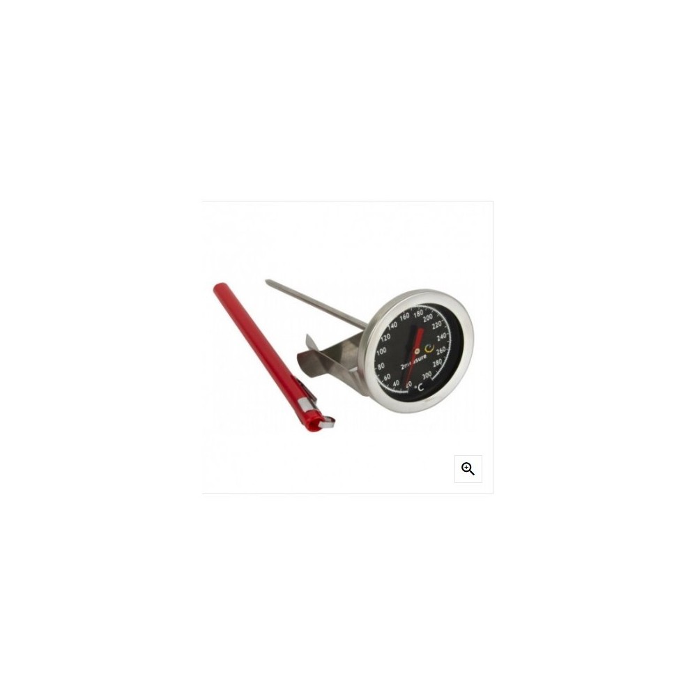Termometras ciferbaltinis mėsos kėpimui ir rūkymui 20° C + 300°C 140mm