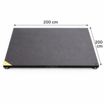 Lila scale B9C – BAS 2.00x2.00 cm platforminės svarstyklės iki 3000kg