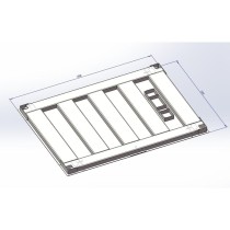 Lila scale B9C – PRO 150x200 cm  platforminės svarstyklės iki 5000kg
