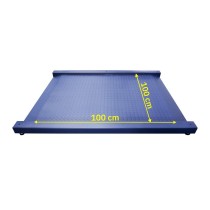 Lila Scale Žemo profilio grindinės svarstyklės 100x100cm iki 3000kg
