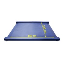 Lila Scale Žemo profilio grindinės svarstyklės 120x150cm iki 3000kg